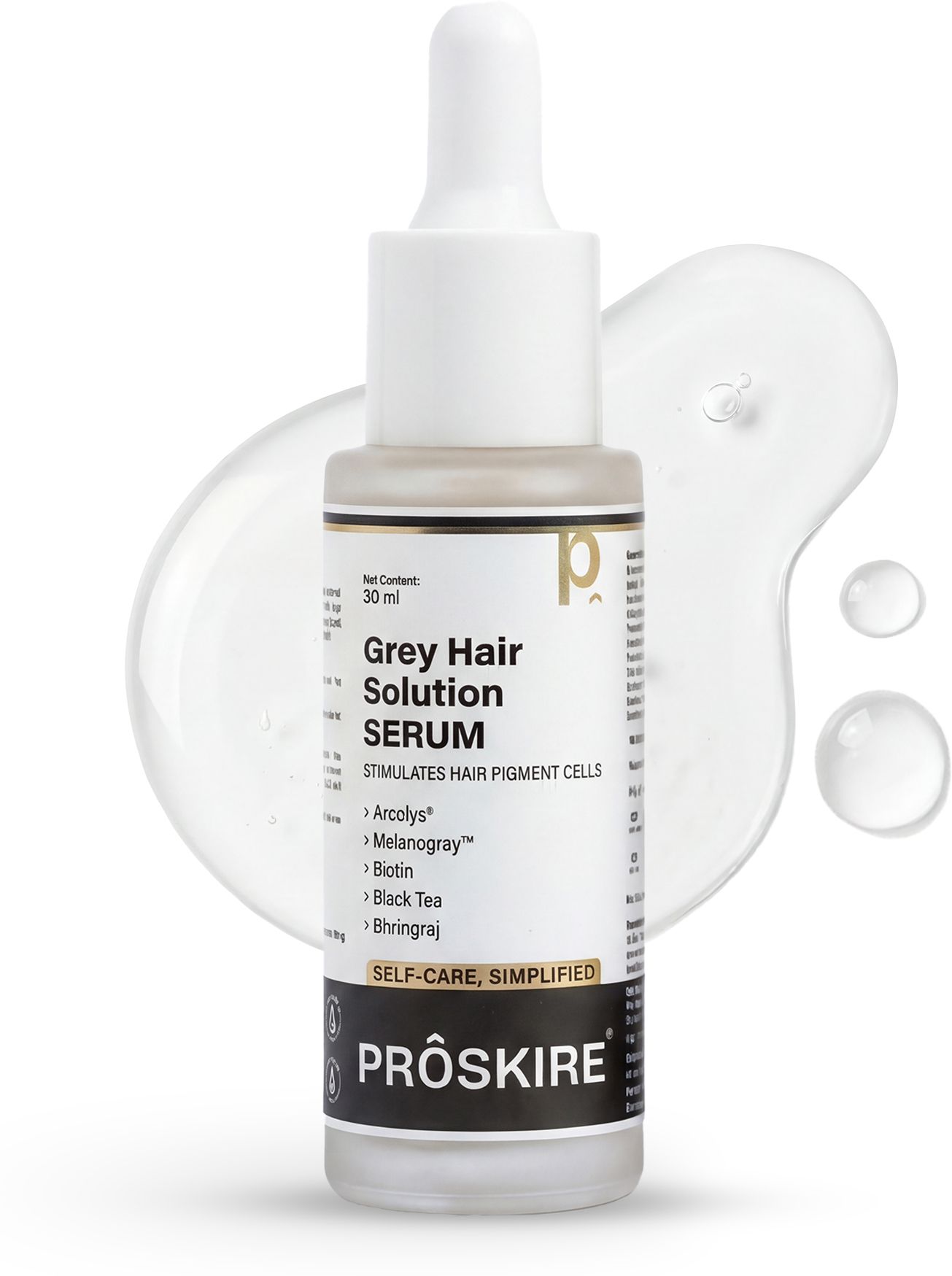 Grey Hair Solution Serum for Men & Women I Reduce White Hair & Premature Greying-image-30