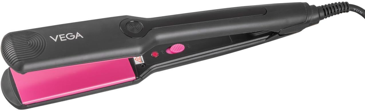 VEGA Ultra Shine with Wide Ceramic Coated Plates & Quick Heat Up VHSH-25 Hair Straightener-picture-37