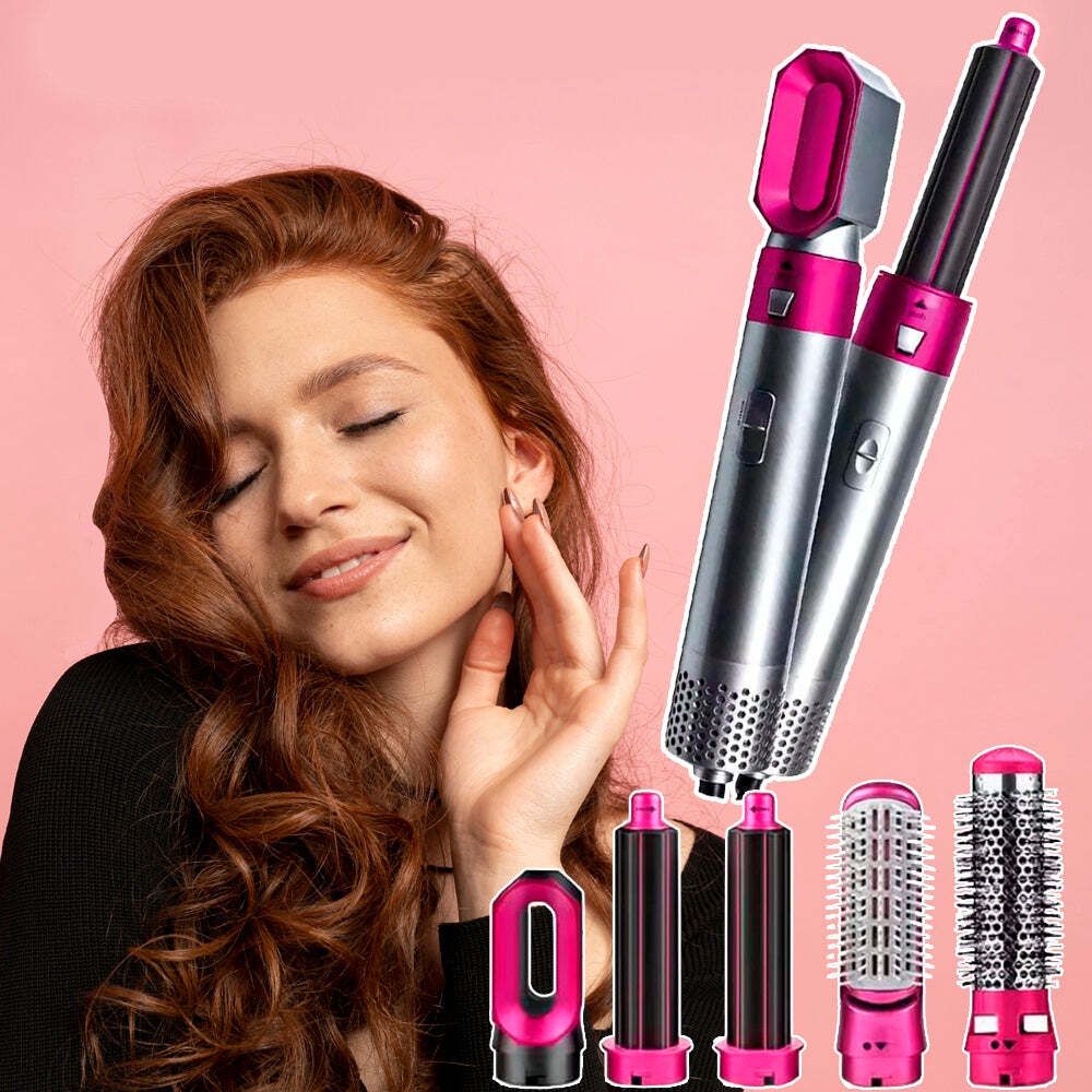 MA TRADES 5 in 1 Hot Air Brush Hair Styler Tool for Women | Multifunctional Hair Dryer hair Hair Styler-image-8