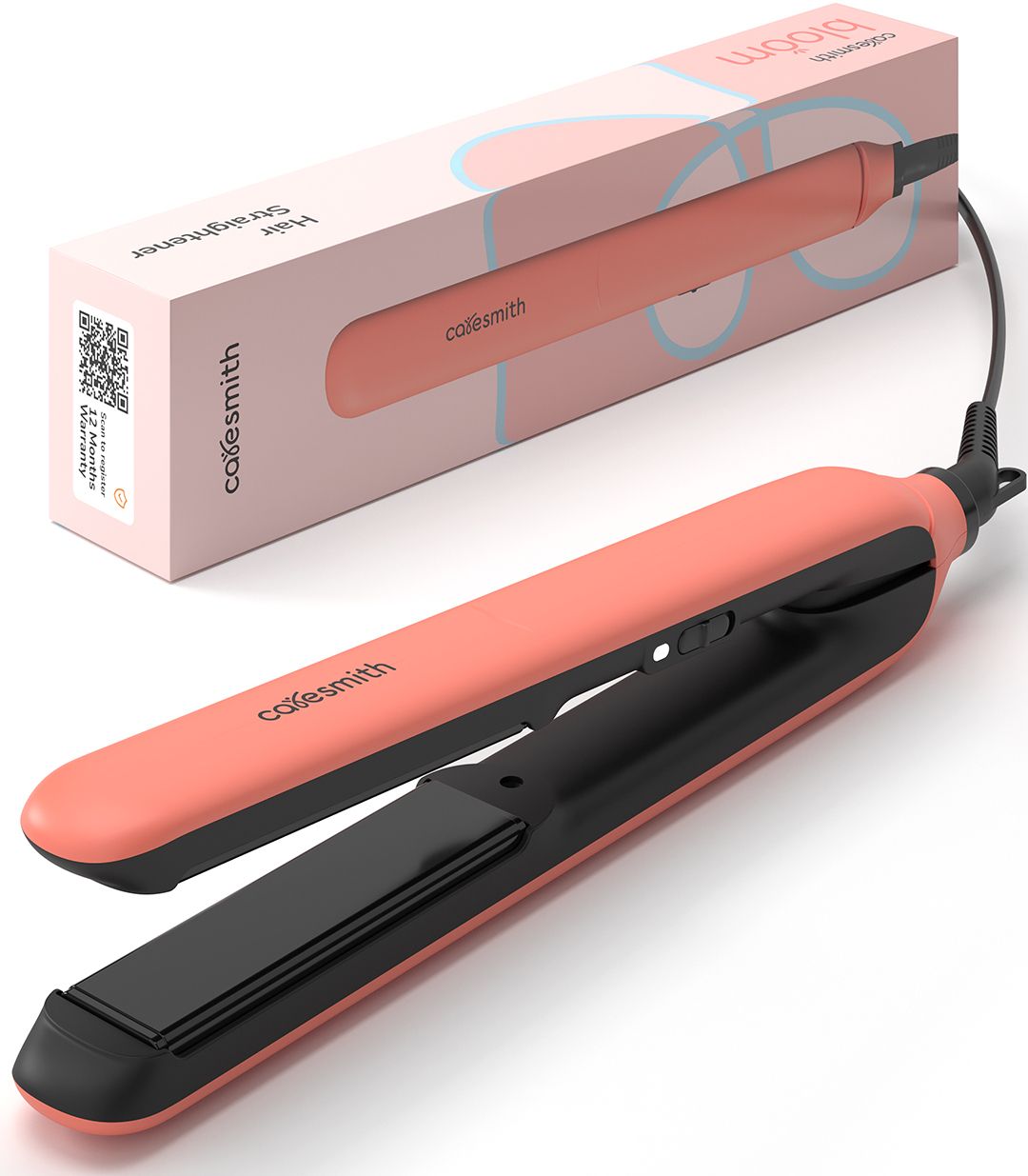 caresmith Bloom�Styler for Shiny & Friz free Hair Straightener