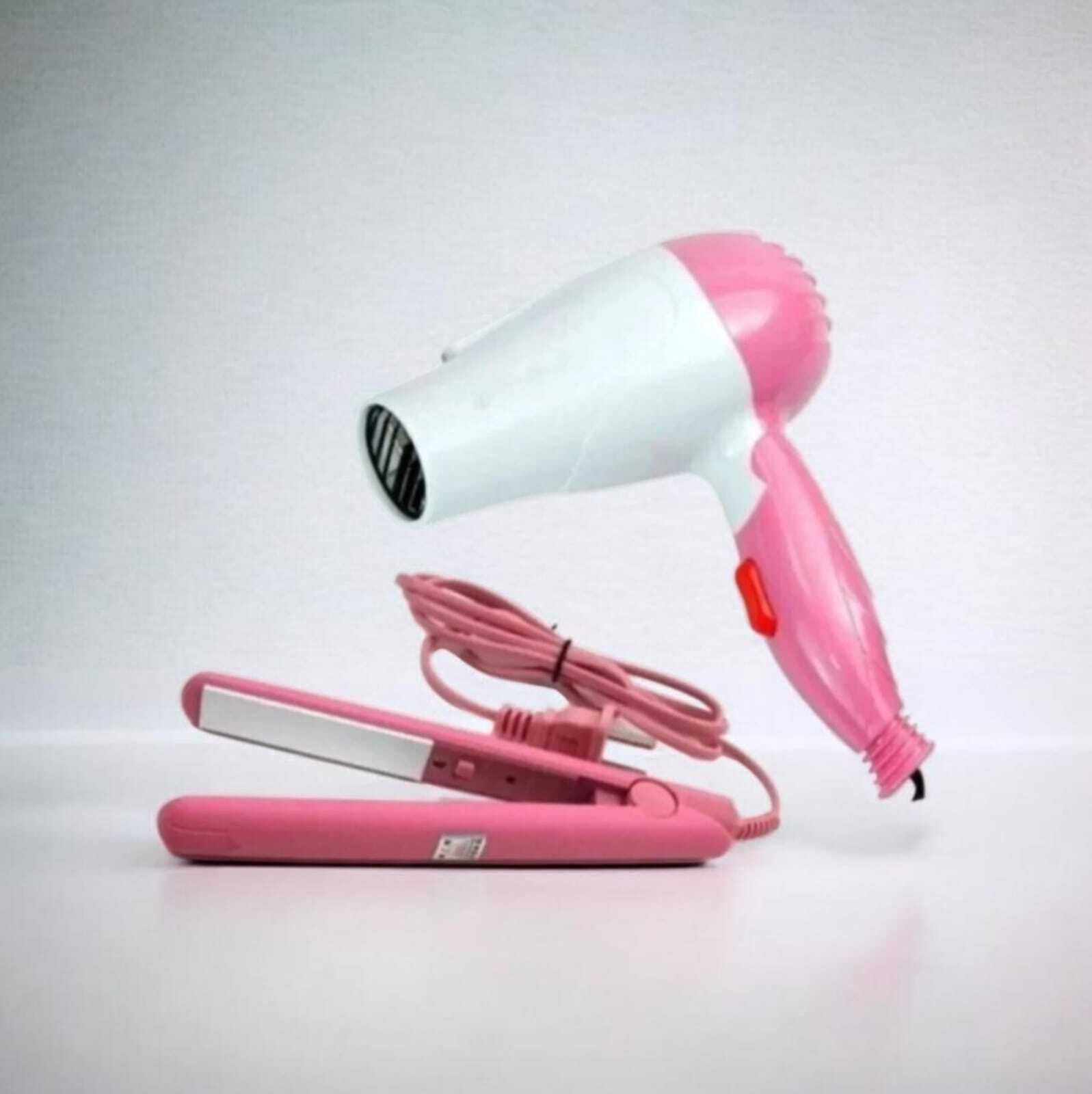 GLOWVITY GK FIRM FIRST CHOICE COMBO PACK OF MINI HAIR STRAIGHTENER WITH HAIR DRYER-04 Personal Care Appliance Combo-image-29