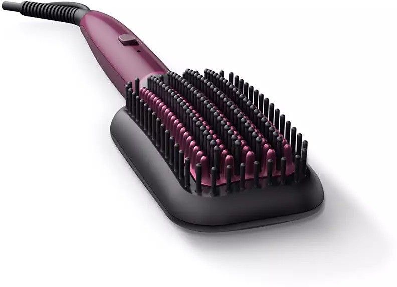 PHILIPS BHH730 00 Naturally Heated, Silk Protect technology, Hair Straightener Brush-image-41