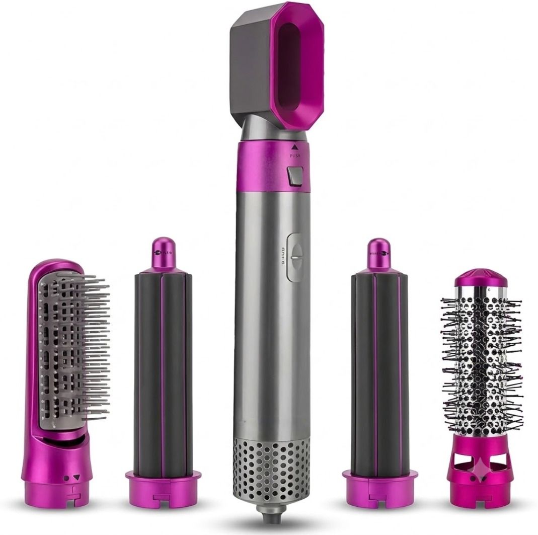 Dizosonic 5 in 1 Hair Dryer Brush Salon Styling Tool for Women 5 in 1 Hair Dryer Brush Salon Styling Tool for Women Hair Straightener-image-19