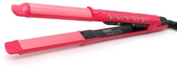 Kemei KM-133 STRAIGHTENERS & CURLS FUNCTION STYLER Hair Straightener-image-23