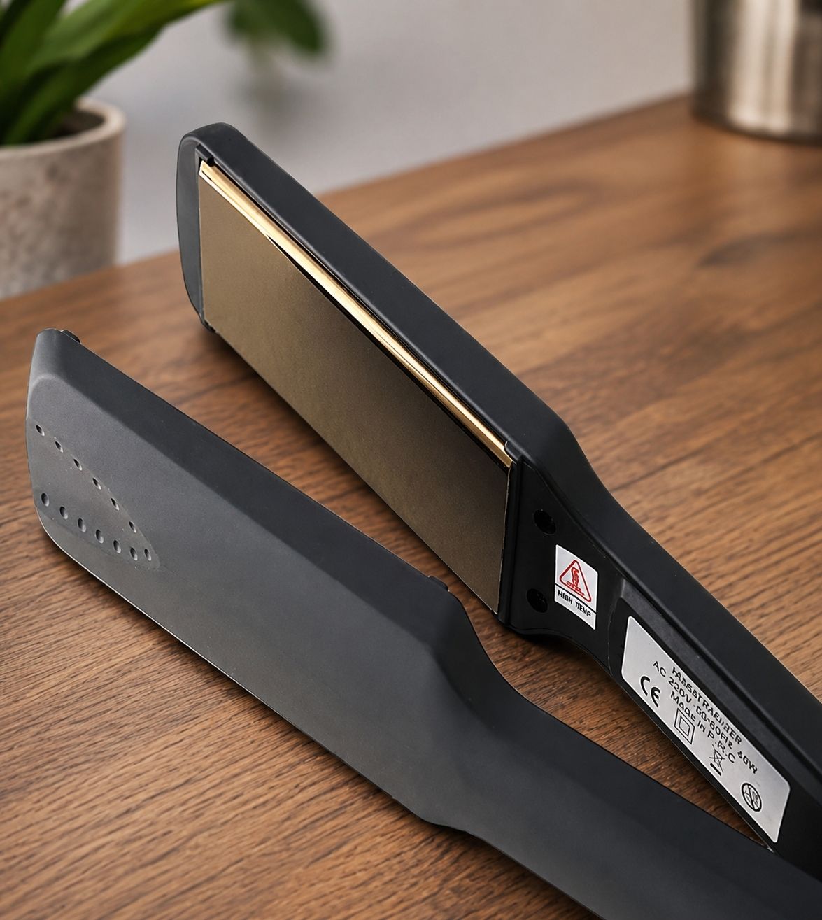 VVP 4 Heat Settings Silk Smooth Professional Ceramic Anti-Static Hair Styling Flat Hair Iron 40W Travel Friendly Hair Straightener (2 Year Warranty) XC Hair Straightener-image-45