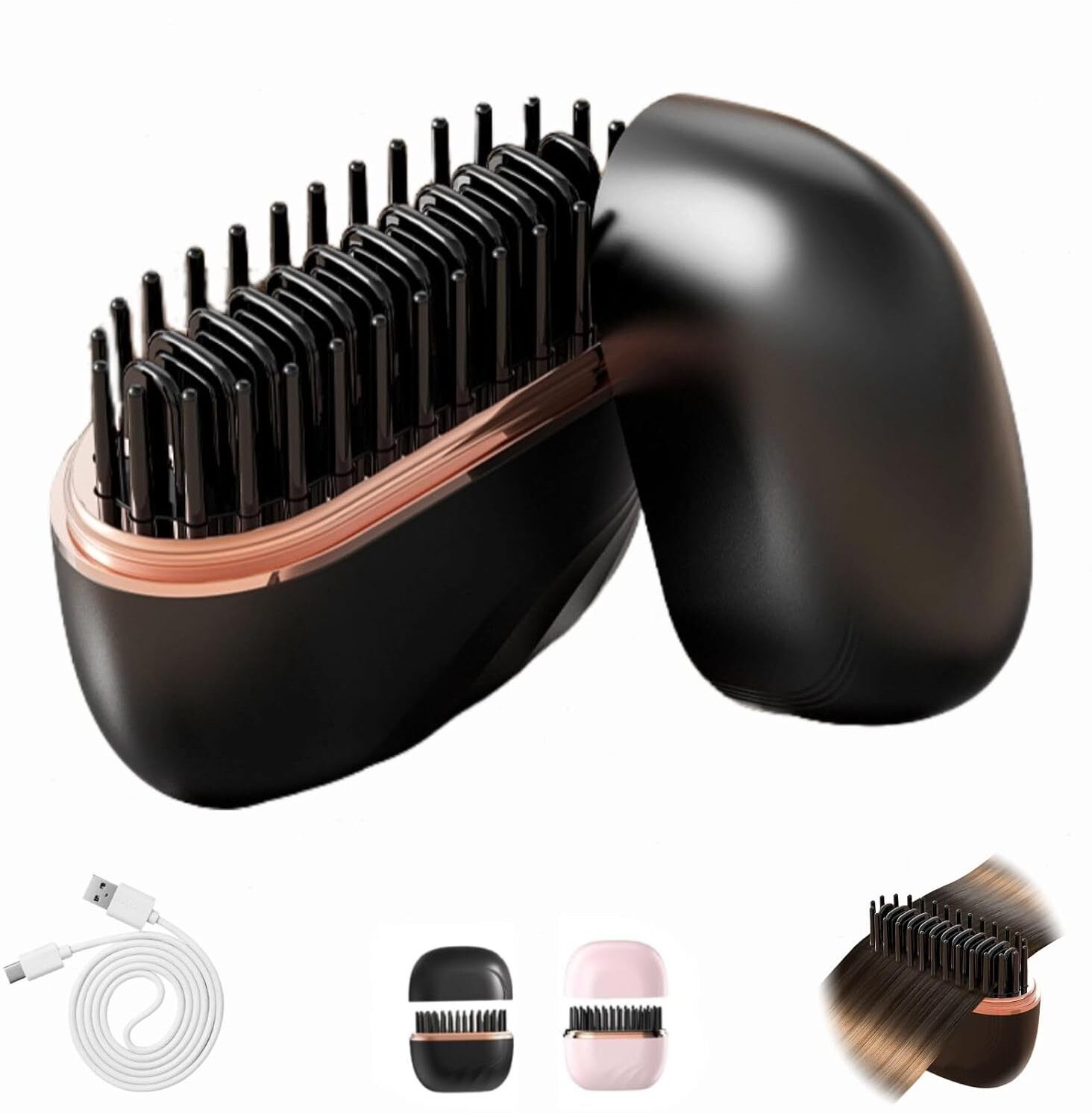 vaghni d s Wireless Hair Straightening Brush-picture-15