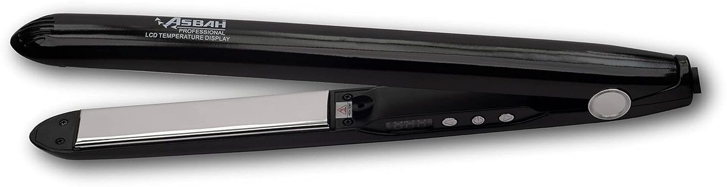 Asbah Fast Heating, Smooth & Frizz-Free Styling, Adjustable Temperature Titanium Hair Straightener-image-39