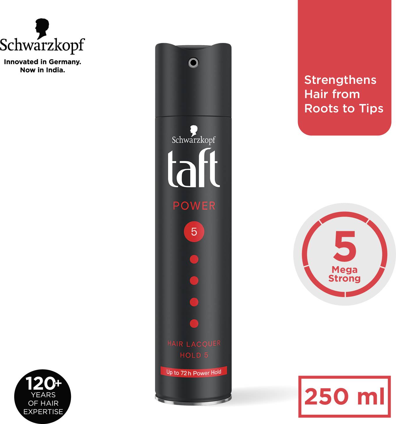 Schwarzkopf Taft Cashmere Touch Power Hairspray, Meg