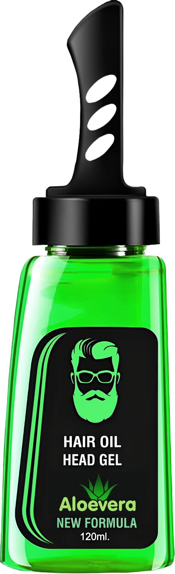 Hair Styling Gel with Comb 2-in-1 Men Hair Styling Gel Aloevera (120 ml) Hair Oil-image-48