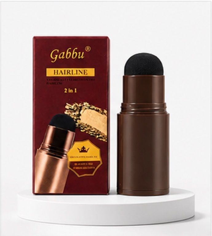 gabbu Hair Liner Powder Stick Black | Instant Root Touch-Up , BLACK-picture-10
