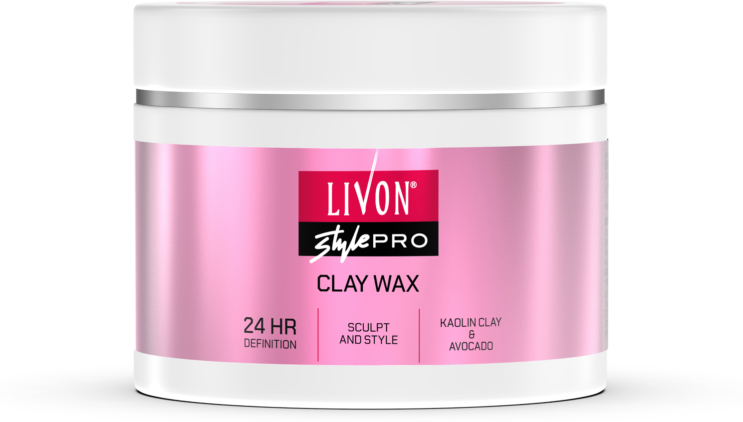 Livon Style Pro Hair Clay Wax for Women & Men Sculpt & Style with Matte finish 24 Hour Definition All Hair Types