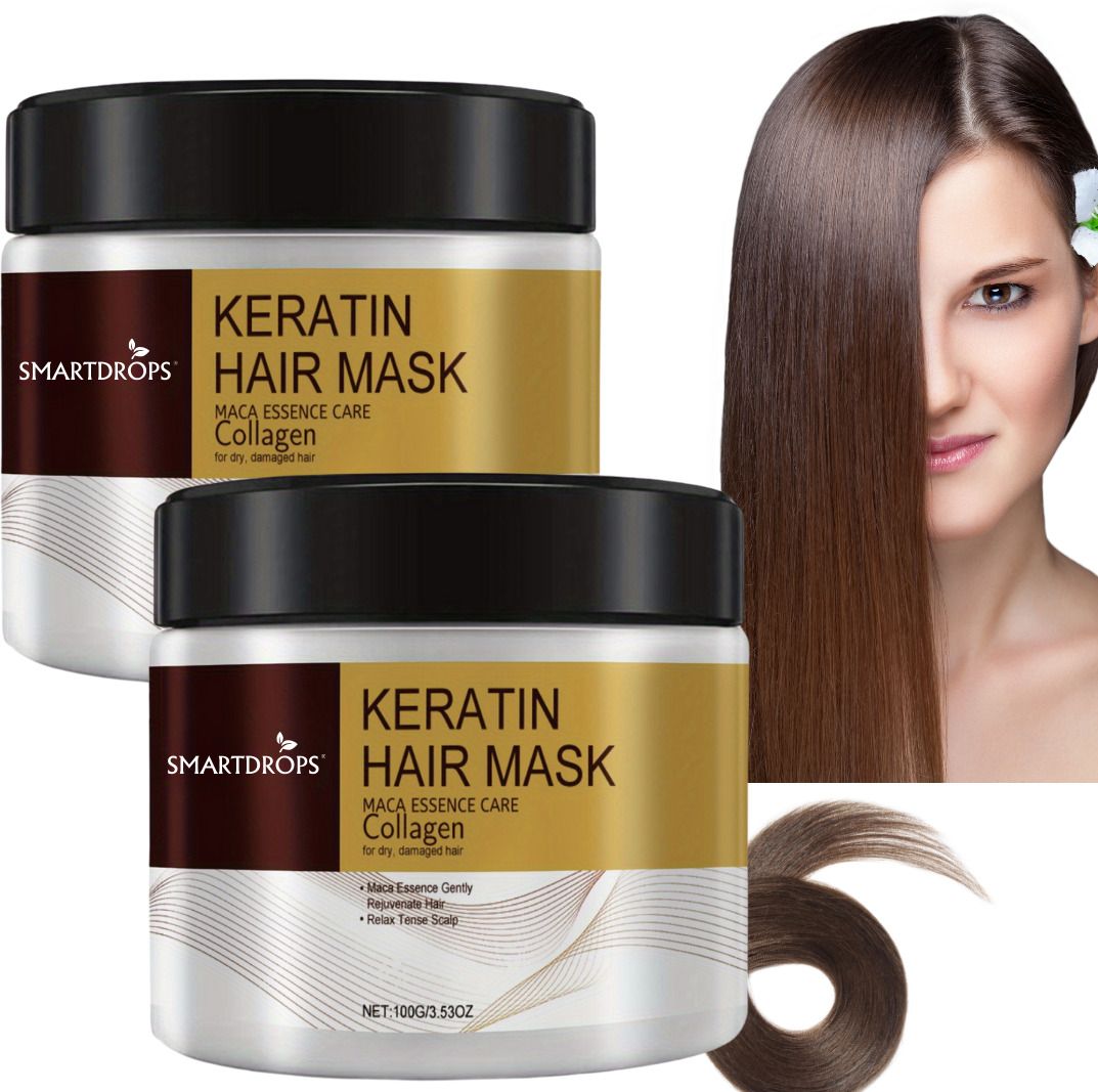 smartdrops Keratin Hair Treatment Mask For Dry & Damaged Hair | Hair Mask |-picture-13
