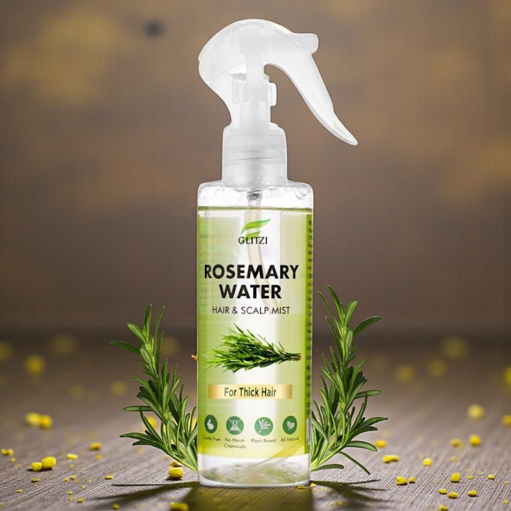 glitzi Rosemary Water For Hair Growth & Thick, Damage Repair Hair Spray at| Women & Men-picture-12