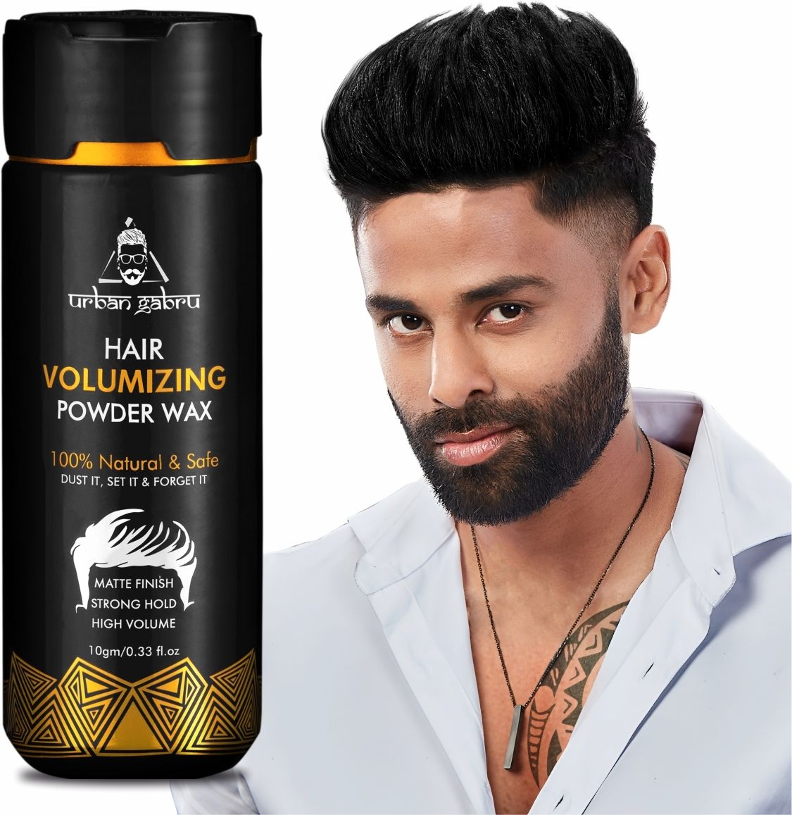 Hair Volumizing Powder Wax with Strong Hold | Matte Finish for 24 Hours VOLUMIZERV Strong Hold Hair Volumizer Powder-Wax-image-40