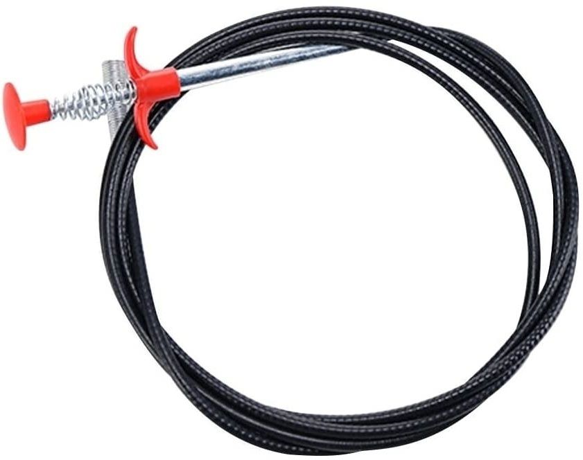 Hair Catcher Drain Cleaner Sticks Clog Remover Cleaning Tools for Kitchen 160 CM Hair Wash Basin