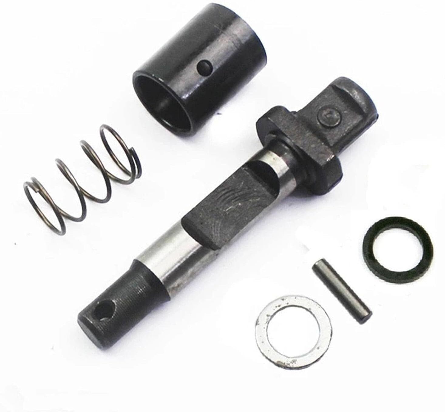 PH65 Metal Holder Hammer Pin Replace Parts| Heavy Duty Iron Spare Part 16 kg demolition hammer PH65A Bit Lock Set (6Pcs) Hammer Drill-image-33