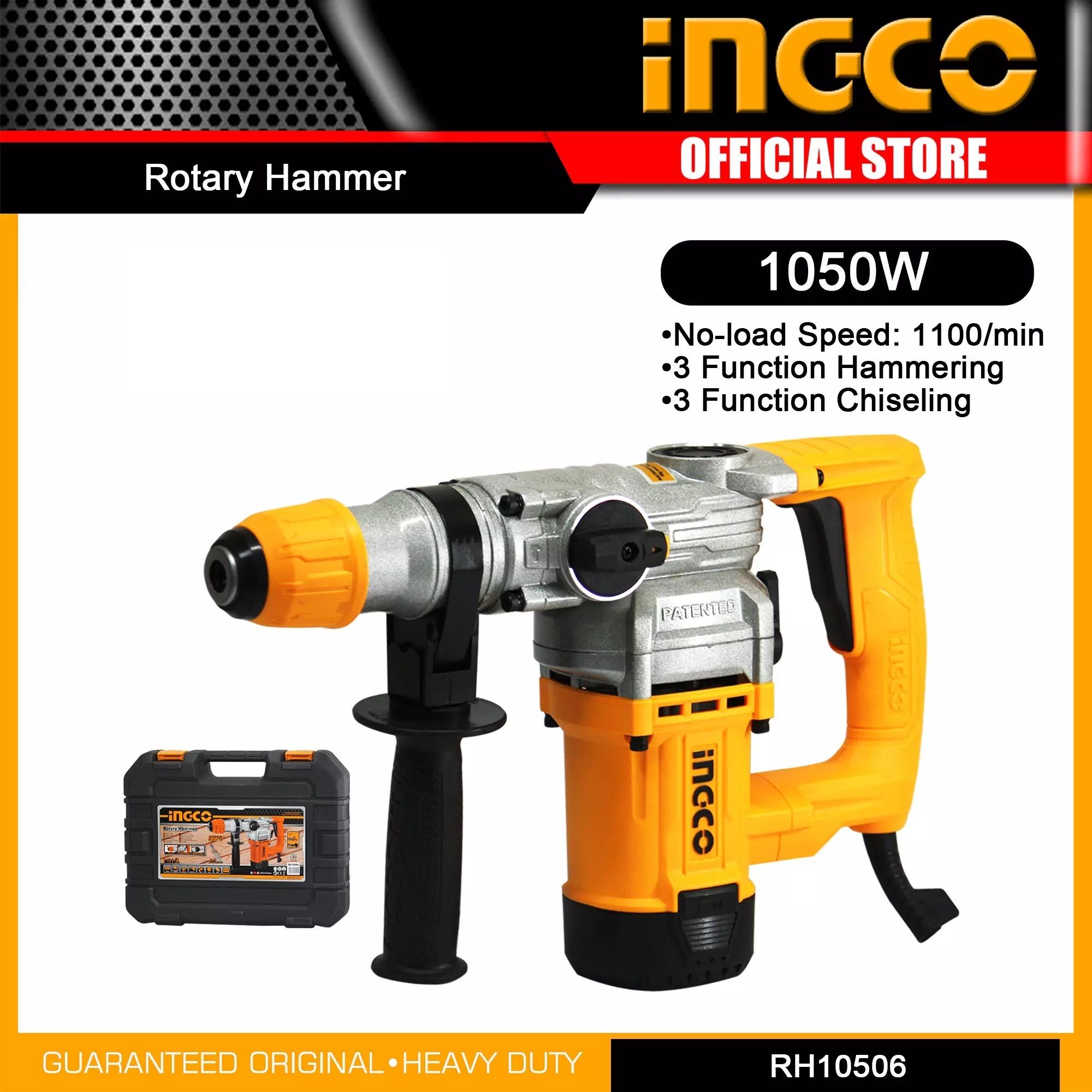 ingco RH10506 RH10506 Rotary Hammer Drill-picture-2