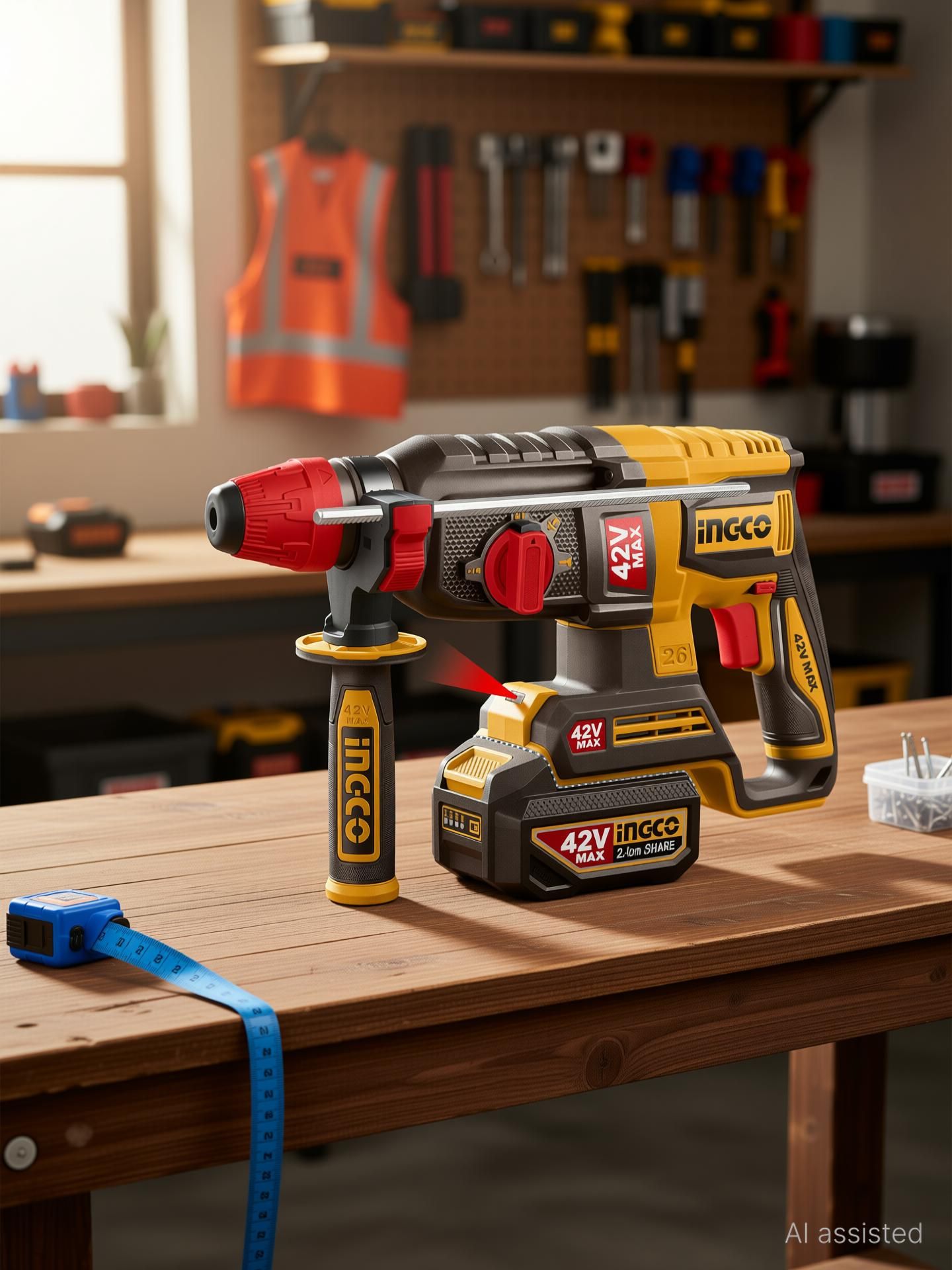 ingco CRHLI422682 Rotary Hammer Drill-picture-35