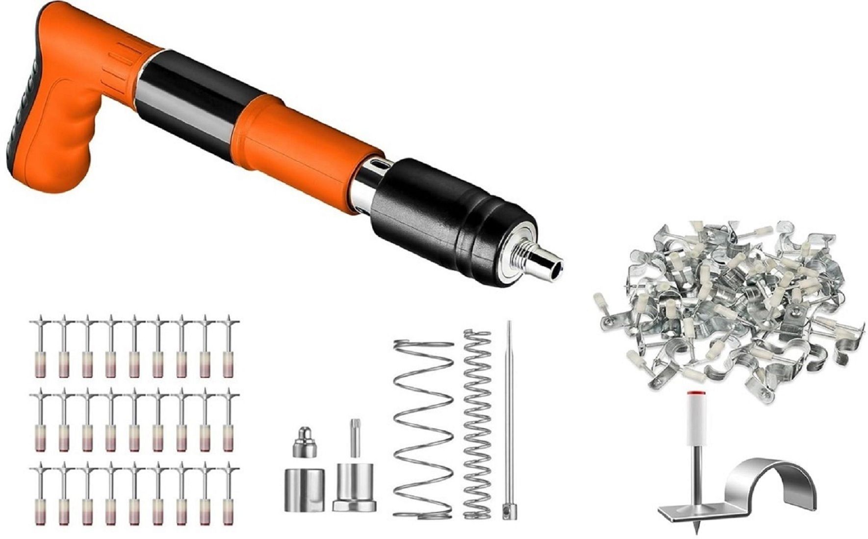 Nail Gun Wall Tool for Concrete Wall Household Woodworking nail gun Hammer Drill-image-2
