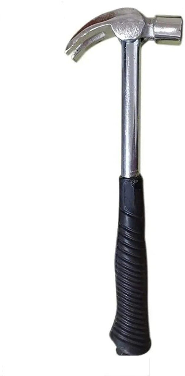 vasav M_B0DBHLL4VG Claw Hammer | Rubber Handle | 230gm | Home & DIY Use Straight Claw Hammer-picture-17