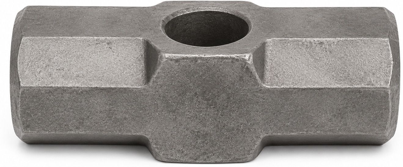 mahadev steels MHS-RFH-900G-SLV Round Face Hammer Head Sliver Without Handle Club Hammer-picture-15