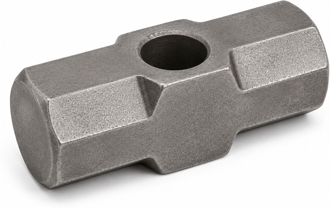 MDS-RH-1.5KG-SLV-WOH MAHADEV STEELS Heavy Duty Round Hammer Head Without Handle Silver Club Hammer-picture-16