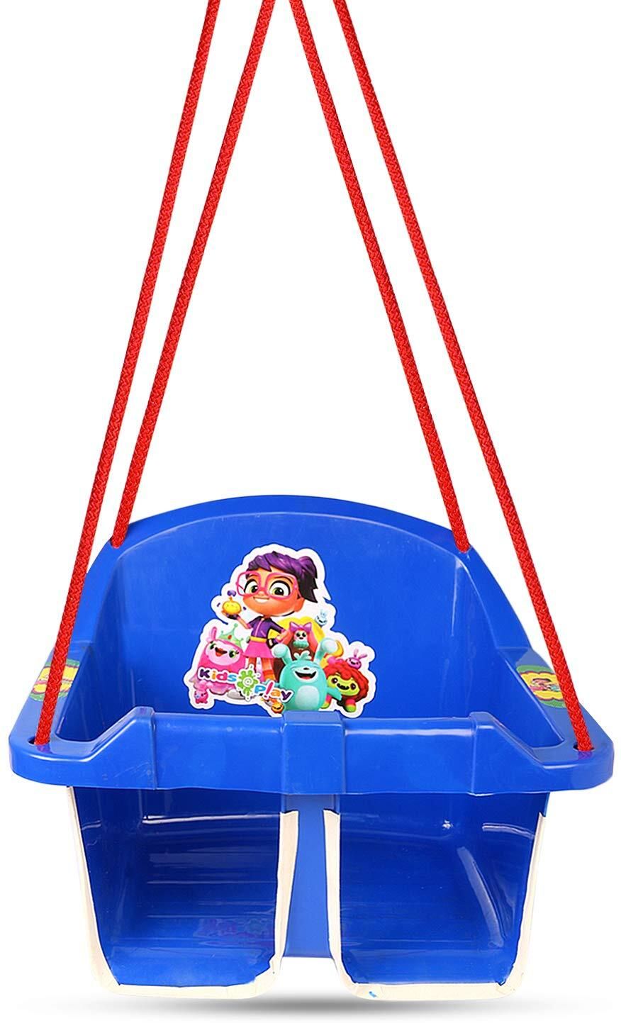 VARAA G Plastic Small Swing (BLUE, Pre-assembled) Swings