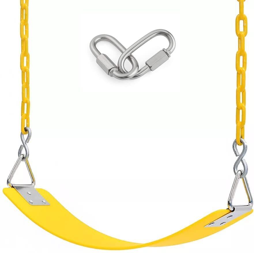 kinder rootz Flexible Swing Seat with Metal Ring for Kids & Adults(2m Chian+1 Seat+4 hook)-picture-24