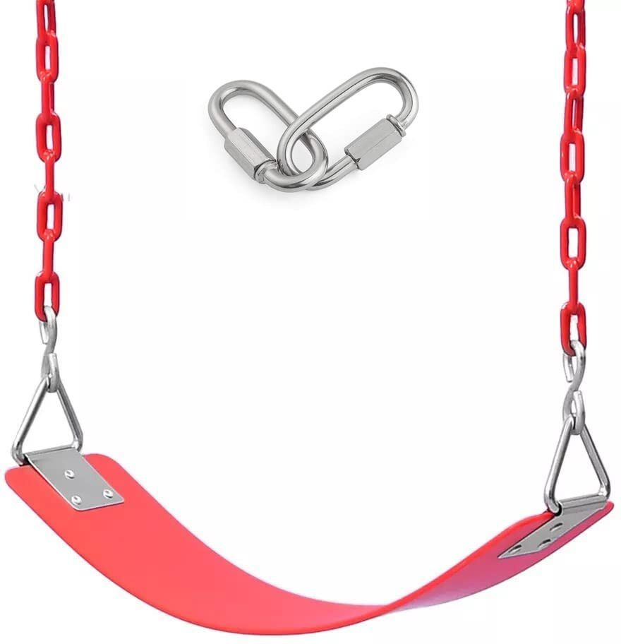 kinder rootz Flexible Swing Seat with Metal Ring for Kids & Adults(2m Chian+1 Seat+4 hook)-picture-26