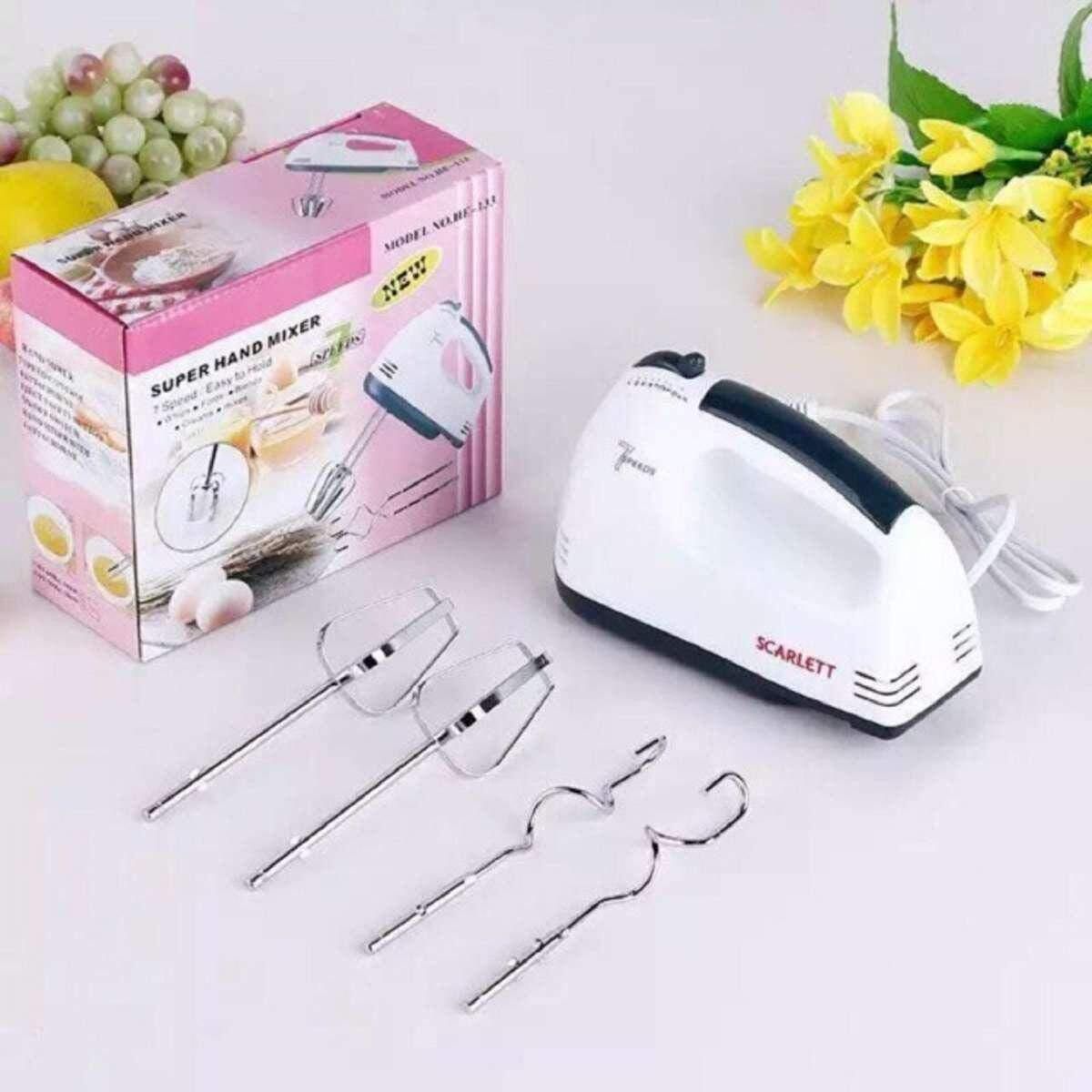 finifab 266 W White, Black Hand Blender-picture-13