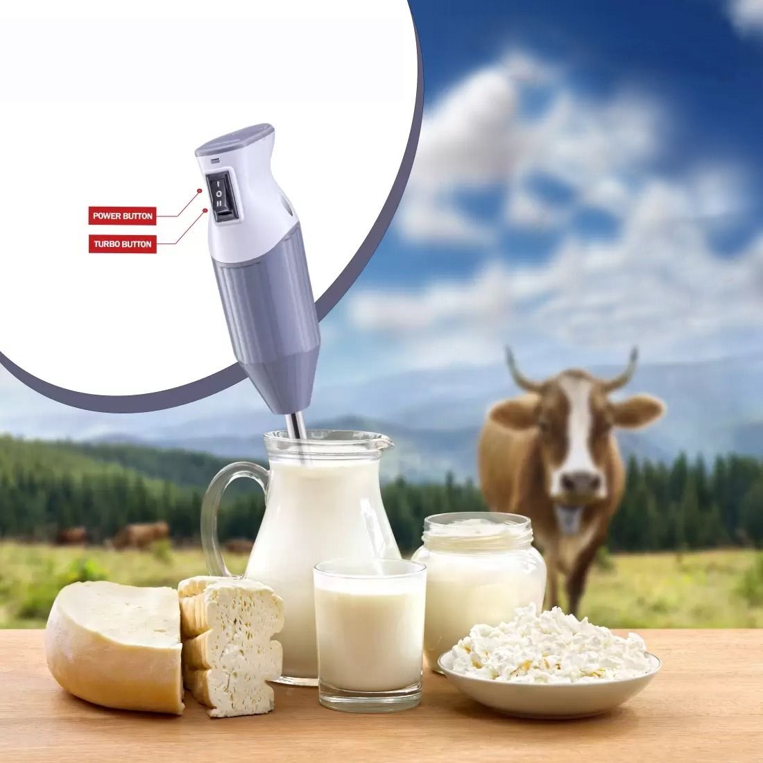 350 W Grey Hand Blender-image-25