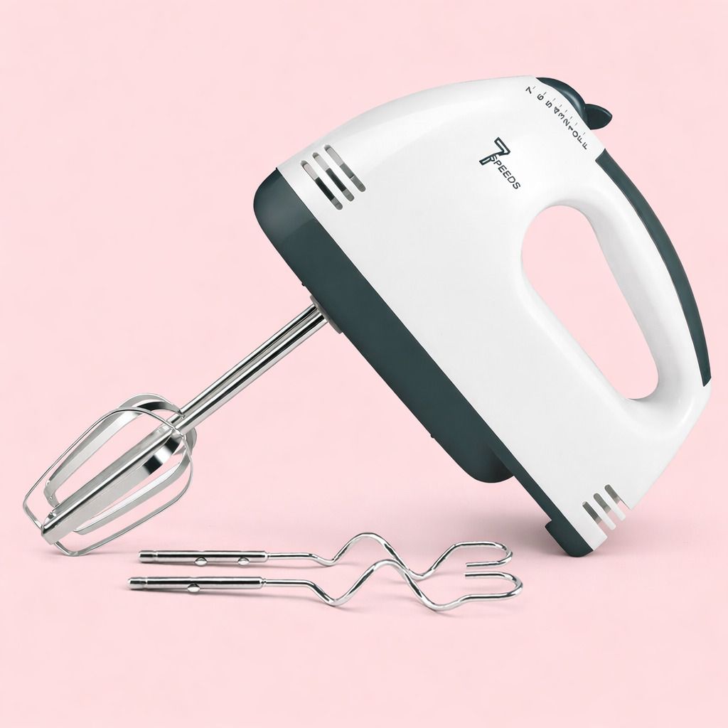 260 W White Hand Blender, Electric Whisk, Stand Mixer-image-4