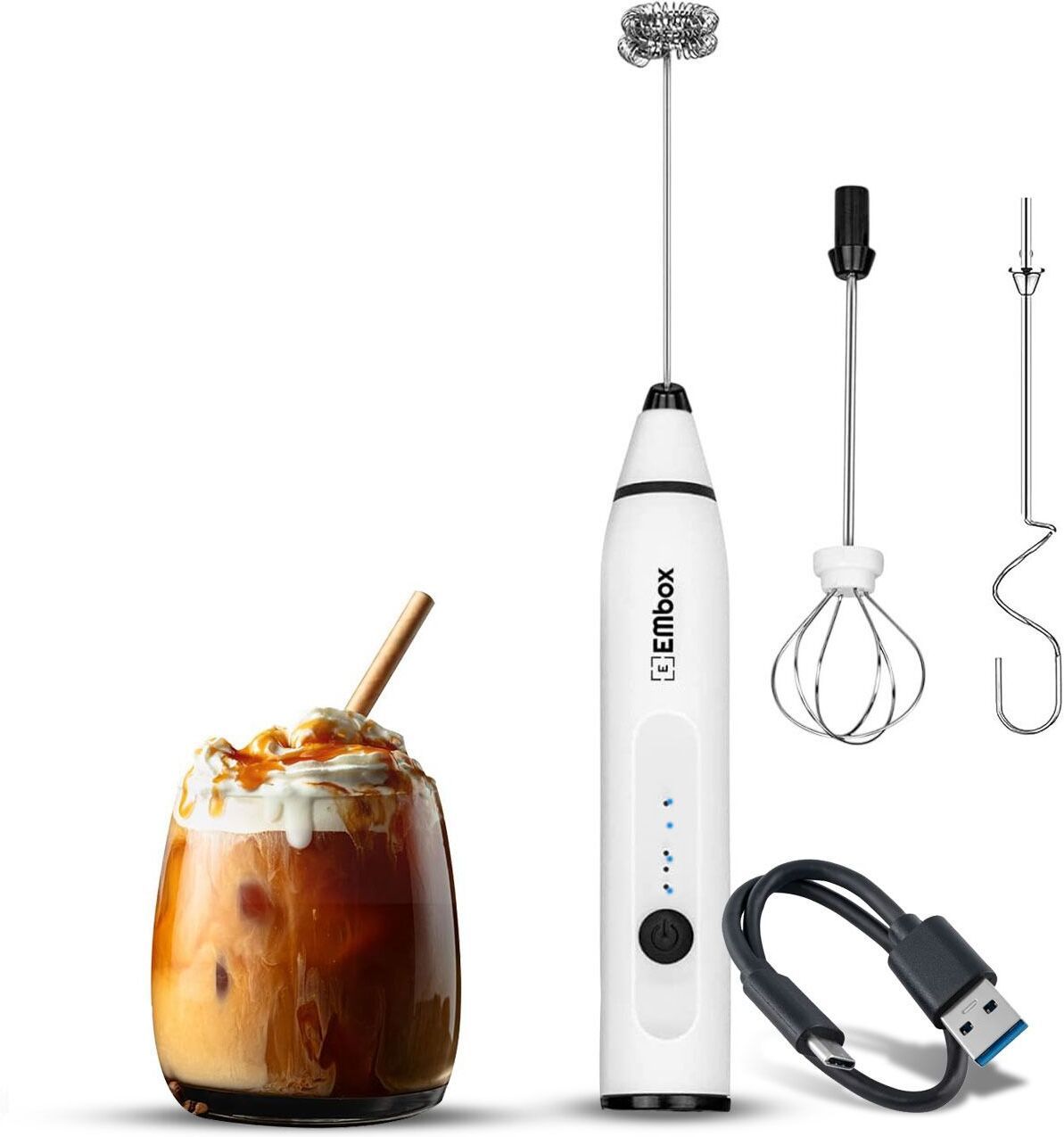 198 W White Electric Whisk, Hand Blender, Stand Mixer-image-19