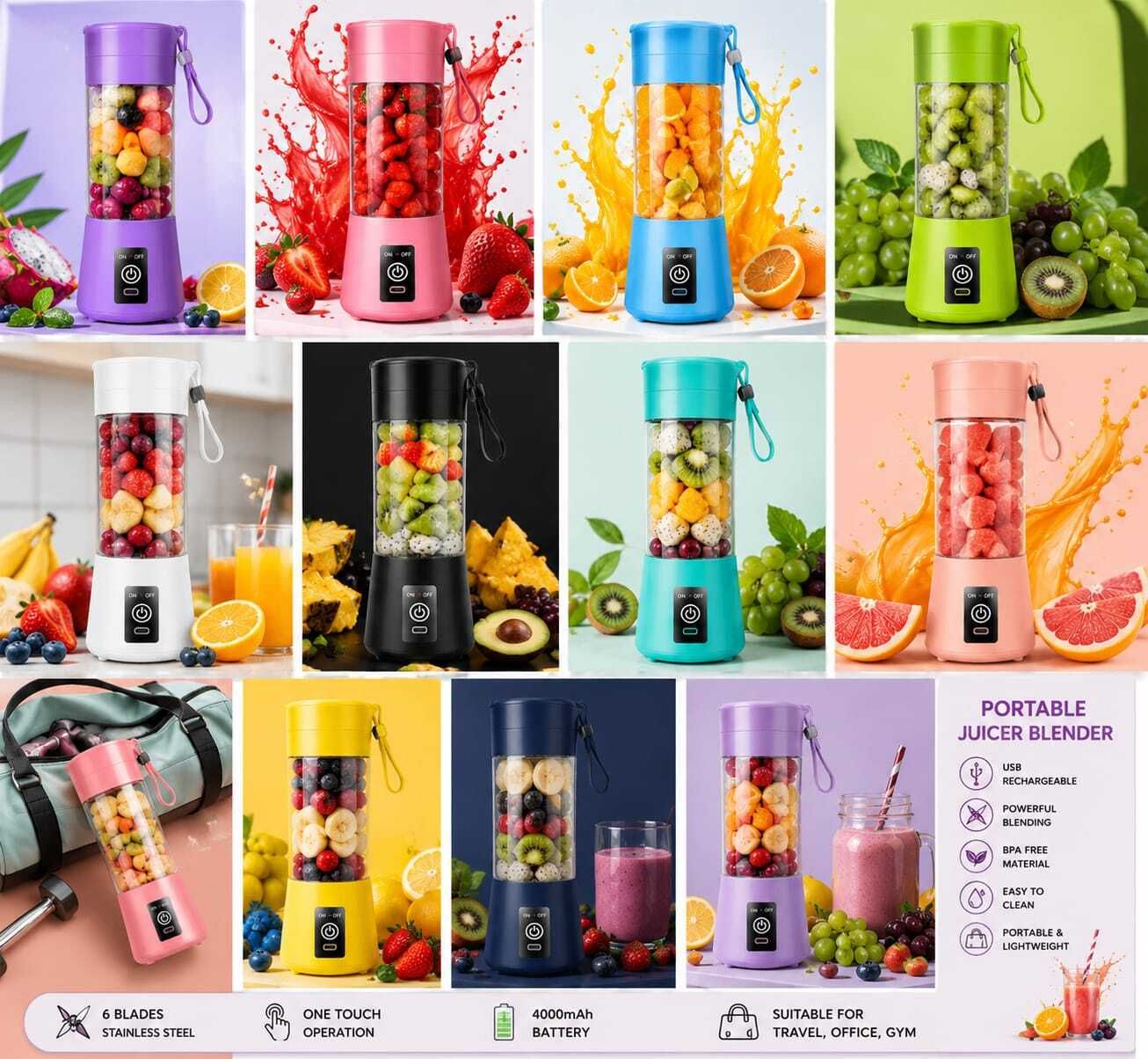 50 W Multicolor Hand Blender-image-39