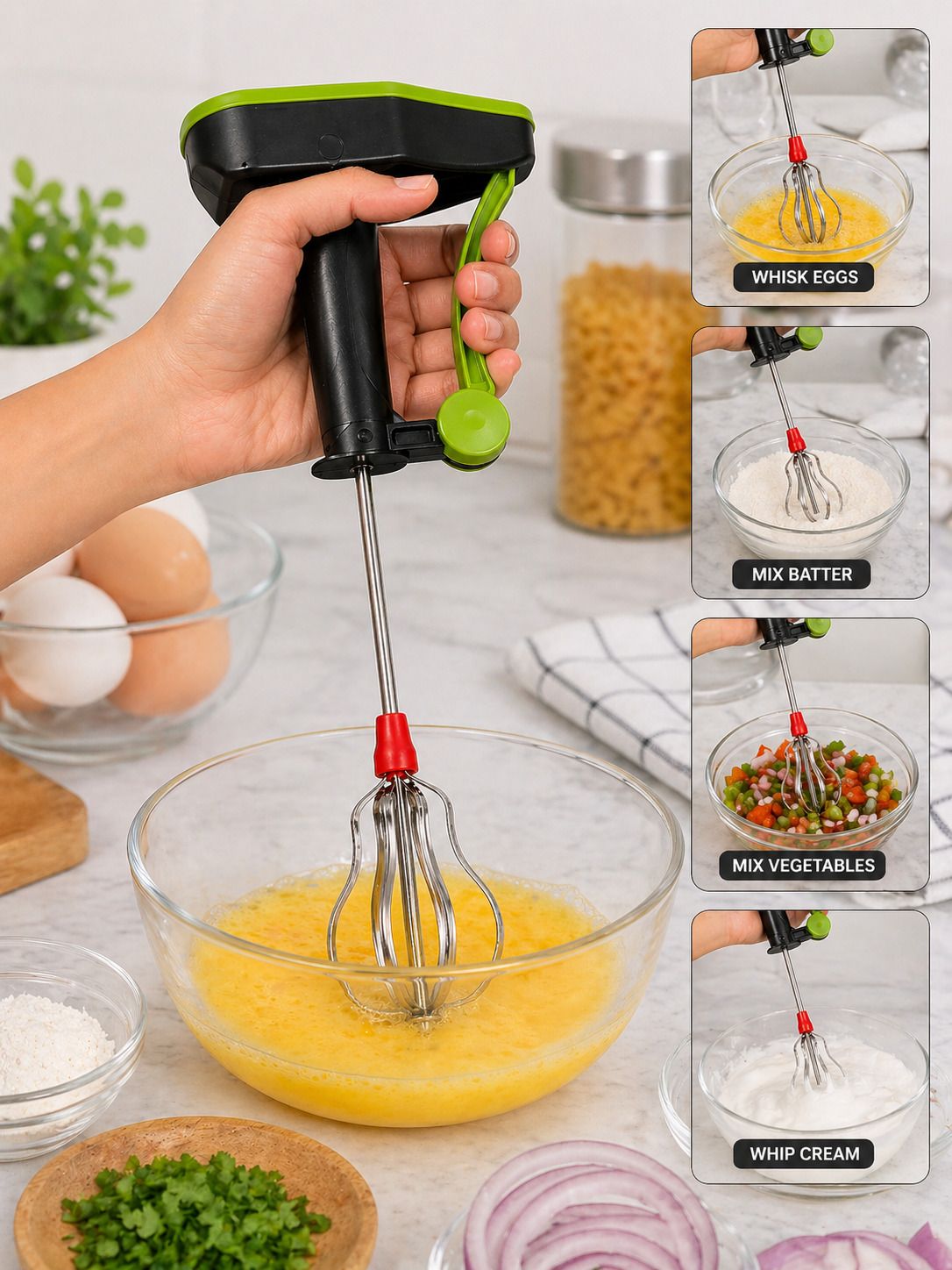 hanidha tred 50 W Multicolor Hand Blender-picture-15