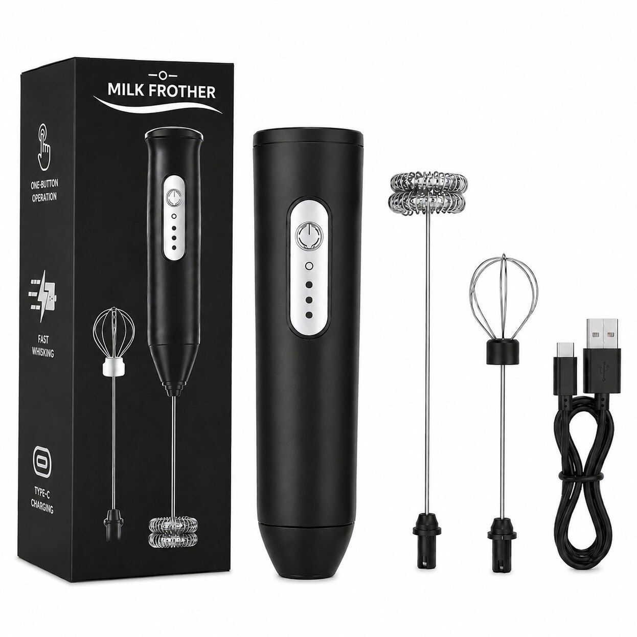 100 W new black Hand Blender-image-28