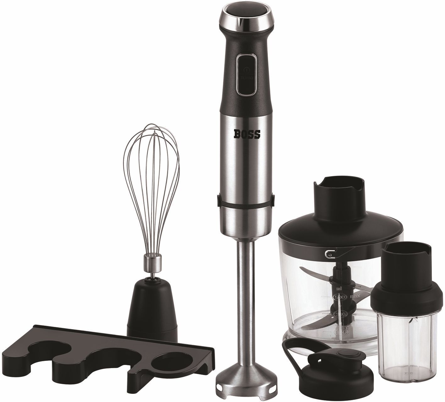 boss 1200 W Black, Grey Hand Blender, Chopper, Electric Whisk-picture-16