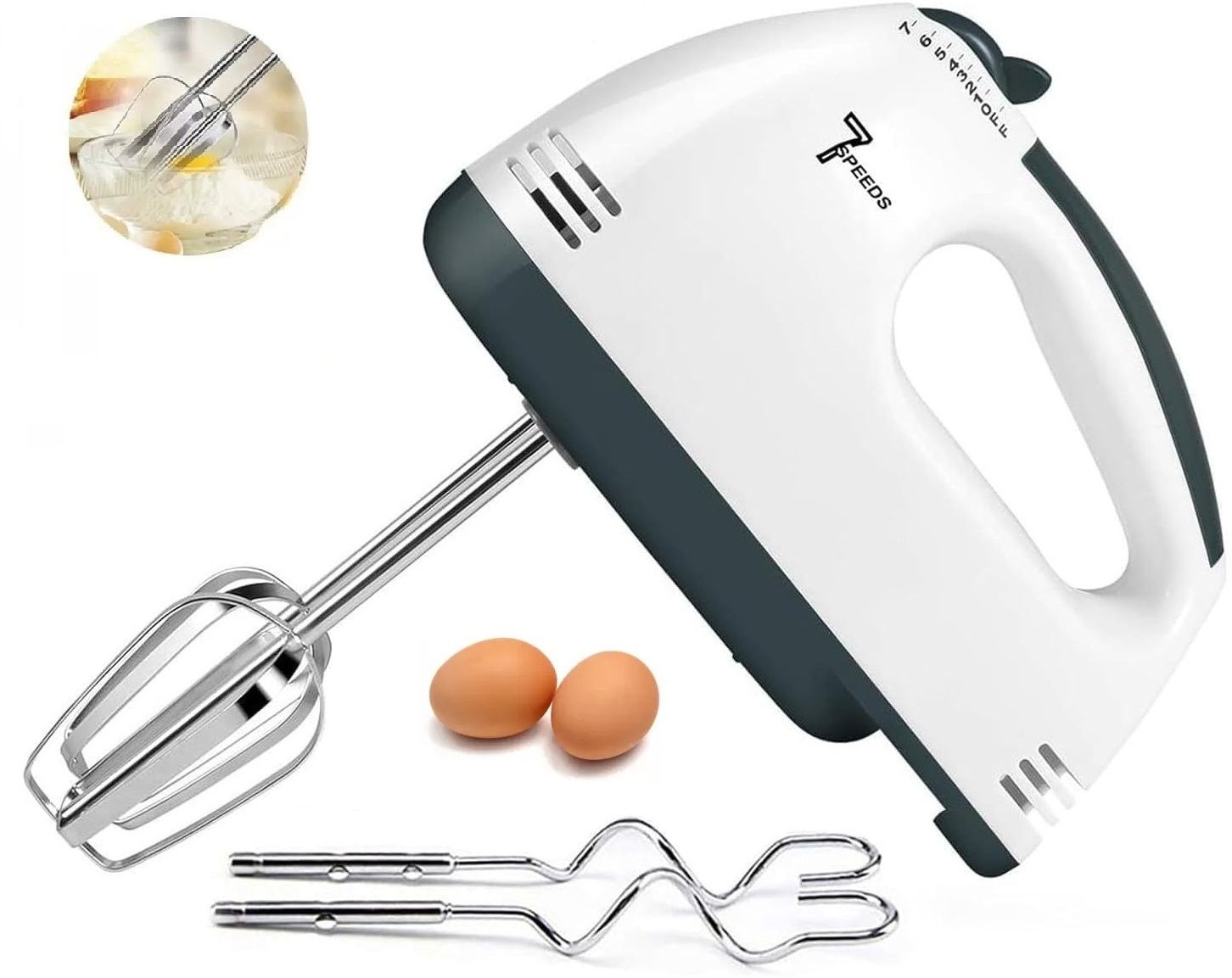 excelanz 260 W White Electric Whisk, Hand Blender-picture-25
