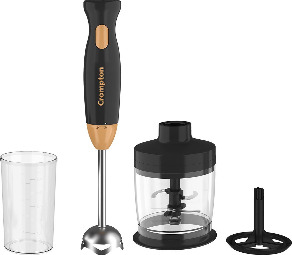 300 W Black and golden Hand Blender