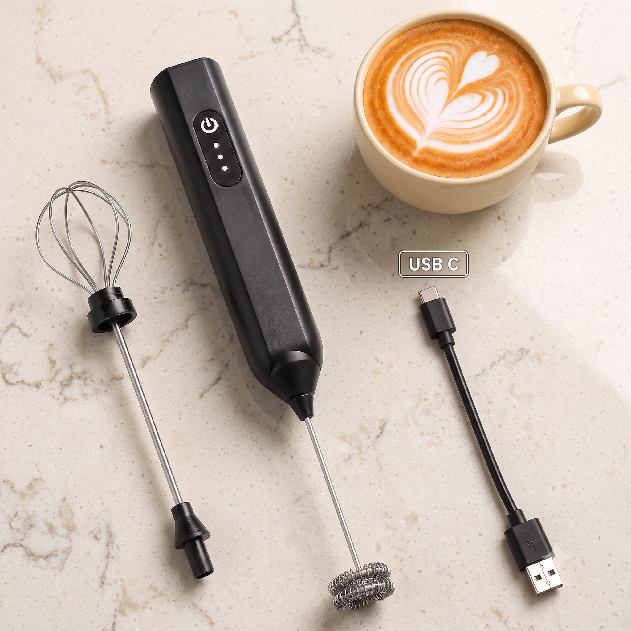 topease 50 W Black Electric Whisk, Hand Blender-picture-21