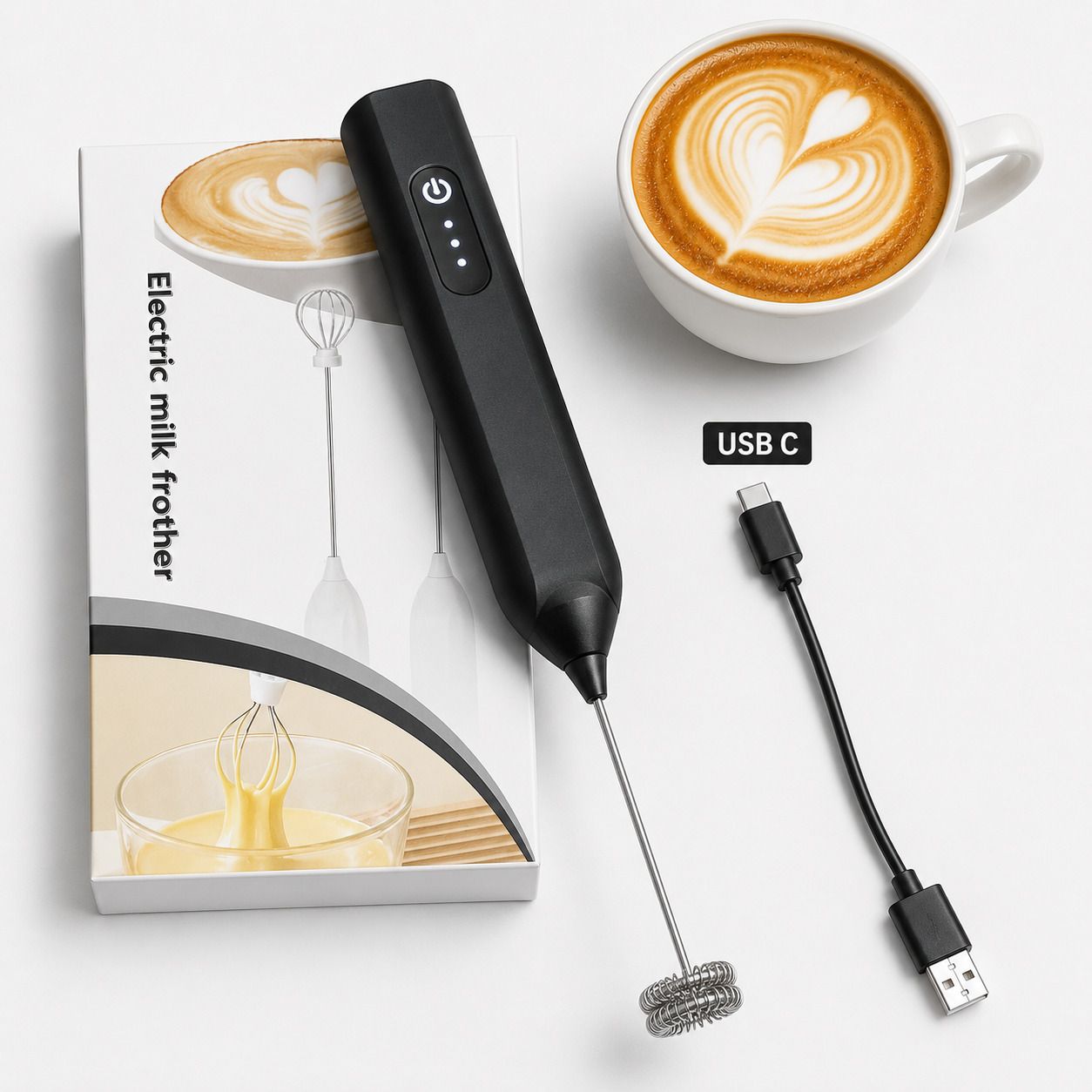 topease 50 W Black Electric Whisk, Hand Blender-picture-19