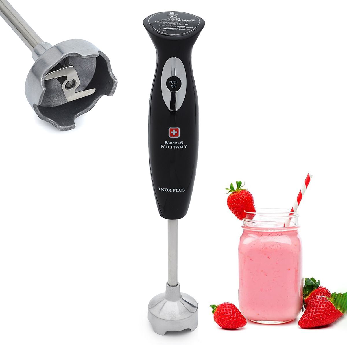 swiss military 300 W Black Hand Blender-picture-13