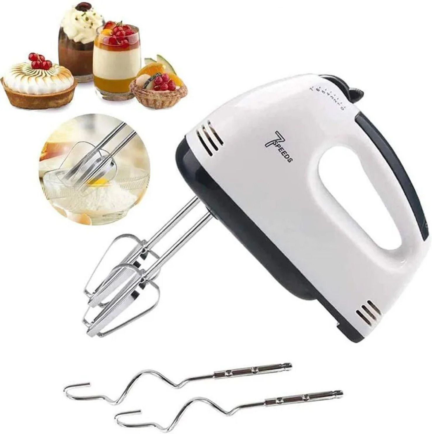 260 W White Electric Whisk, Hand Blender-image-32