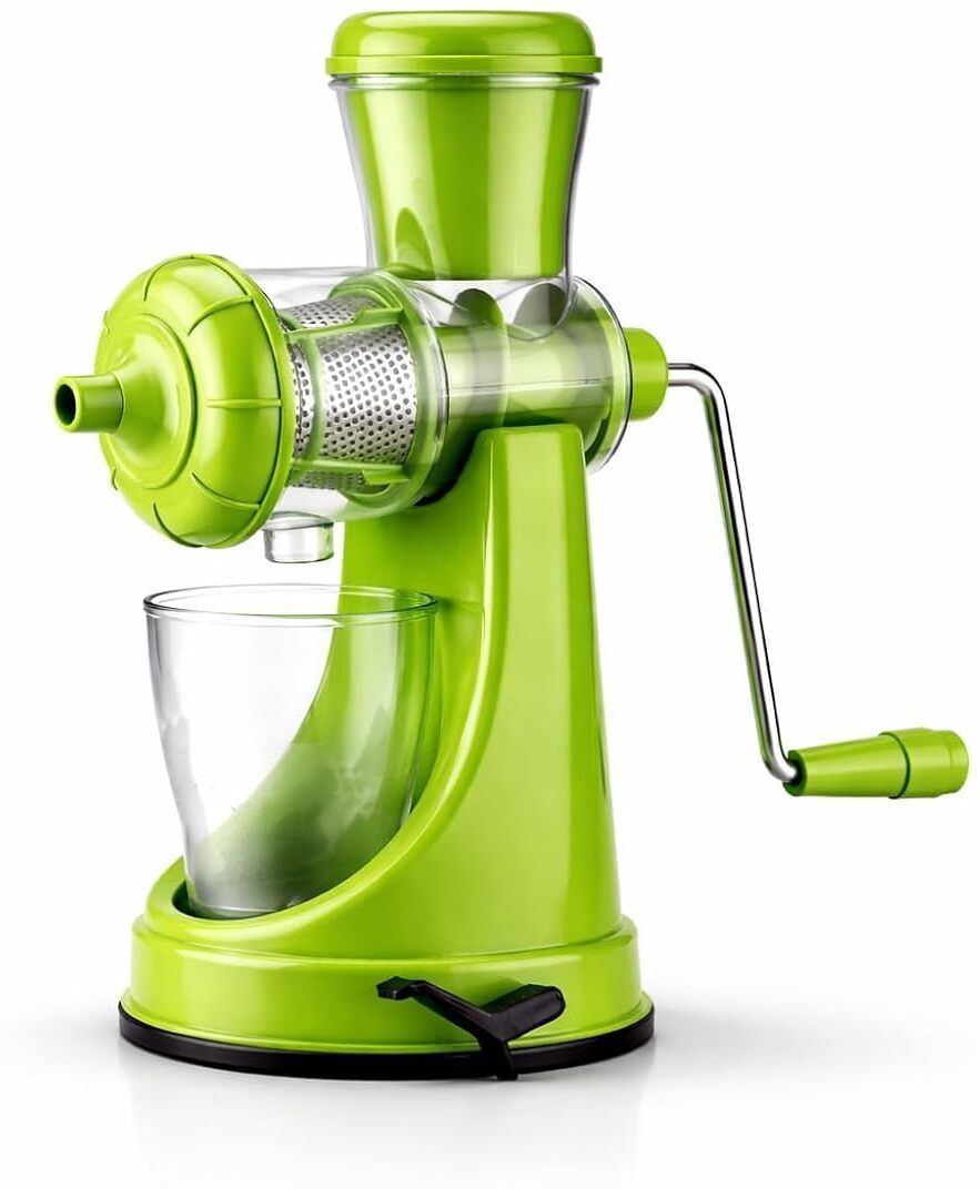 bhardwaj Plastic Manual Hand Press Juicer Machine for Fruits Vegetables with Steel Filter Hand Juicer-picture-36
