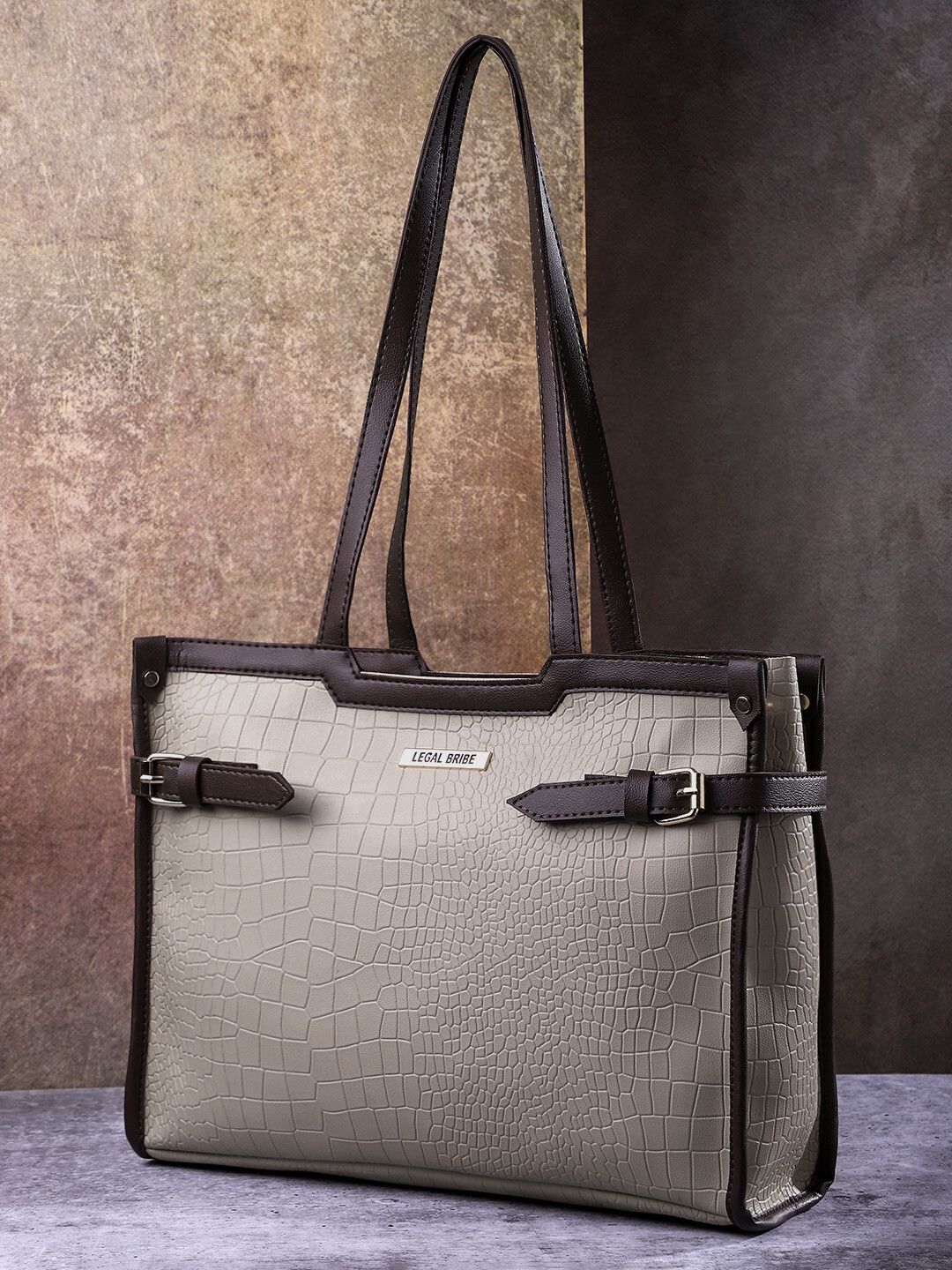 Women Beige Tote-image-40
