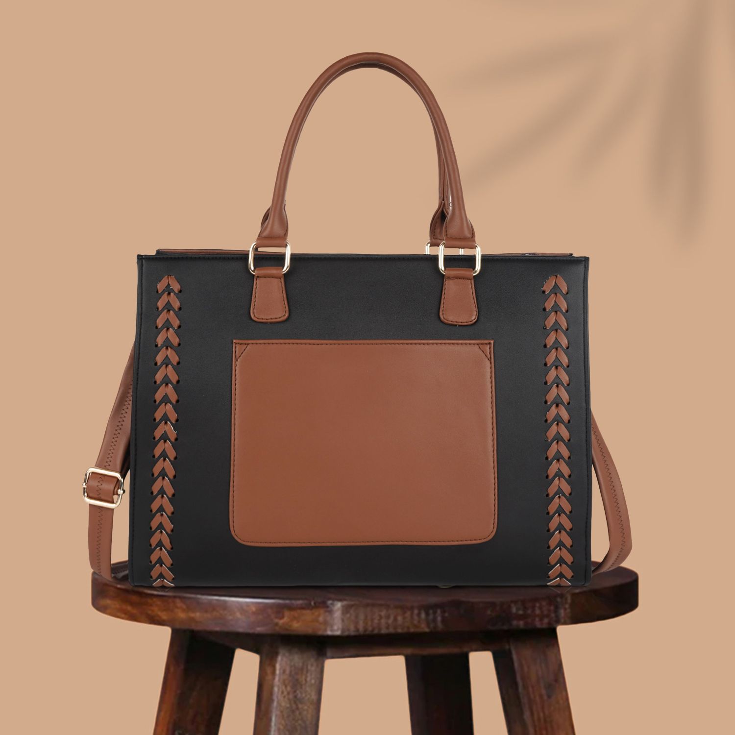 parsley Women Black Tote-picture-21