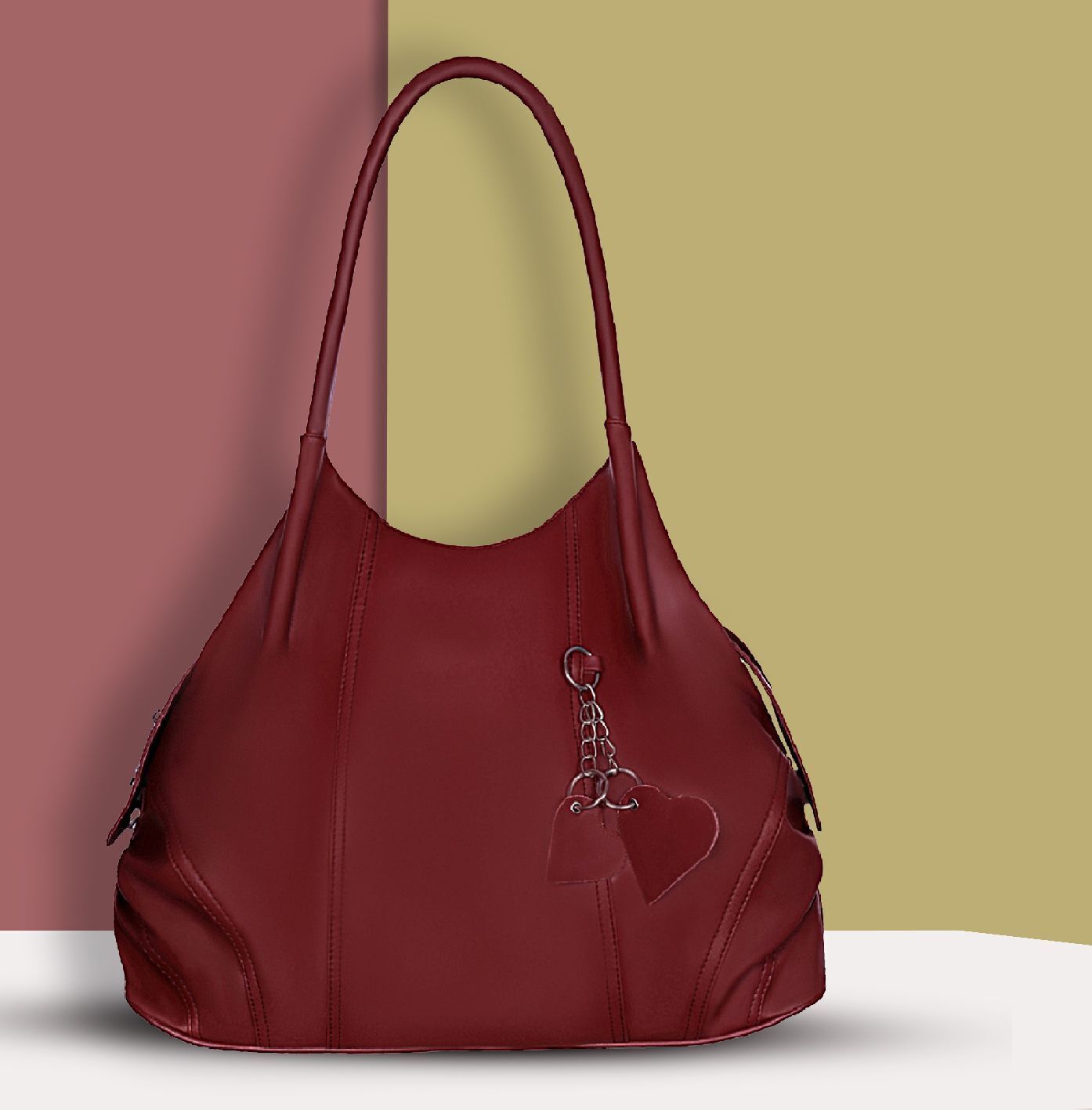 snappy Women Maroon Shoulder Bag-picture-14