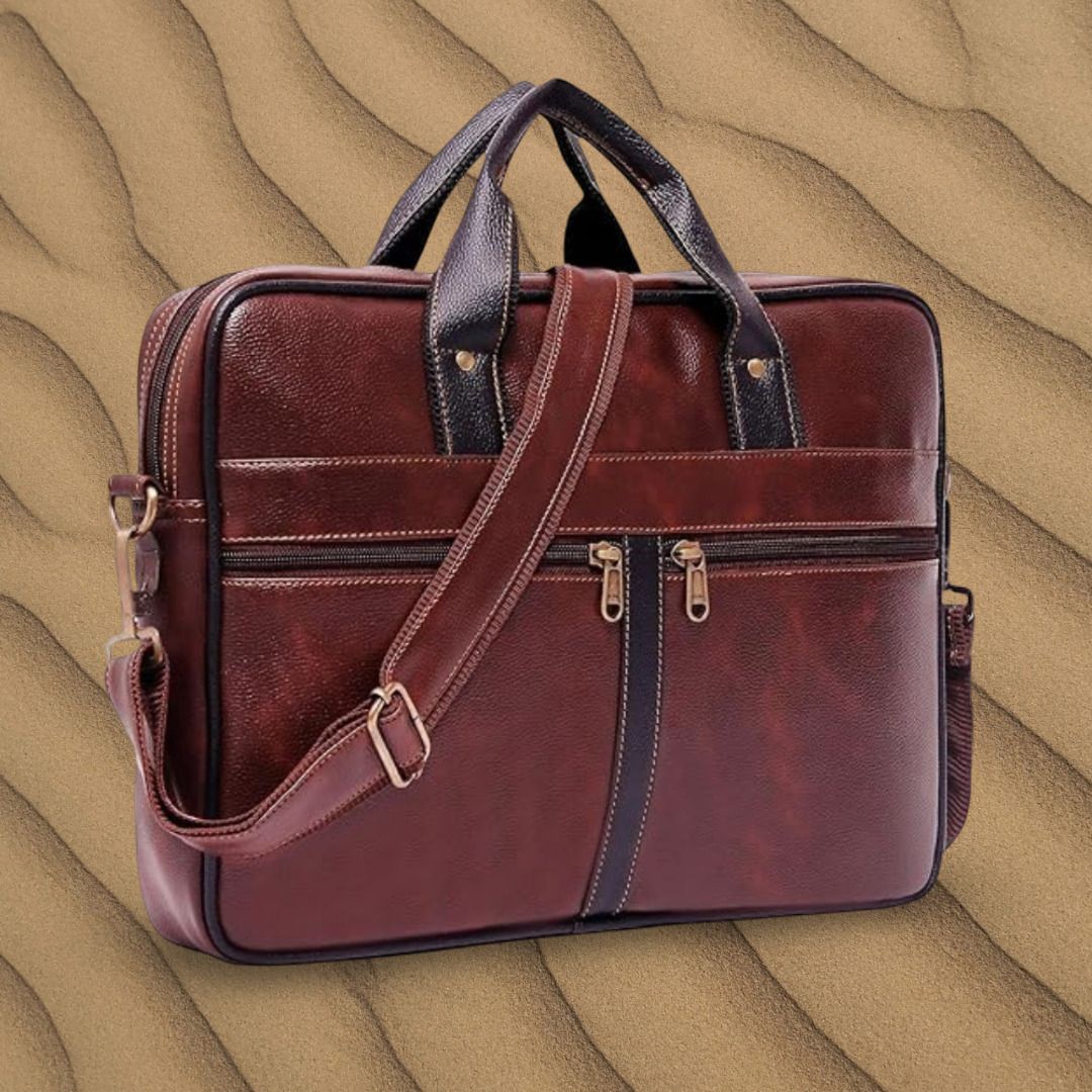 house of common Men & Women Brown Messenger Bag-picture-34