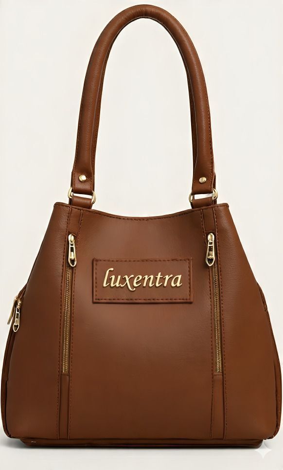 Women Brown Satchel-image-6