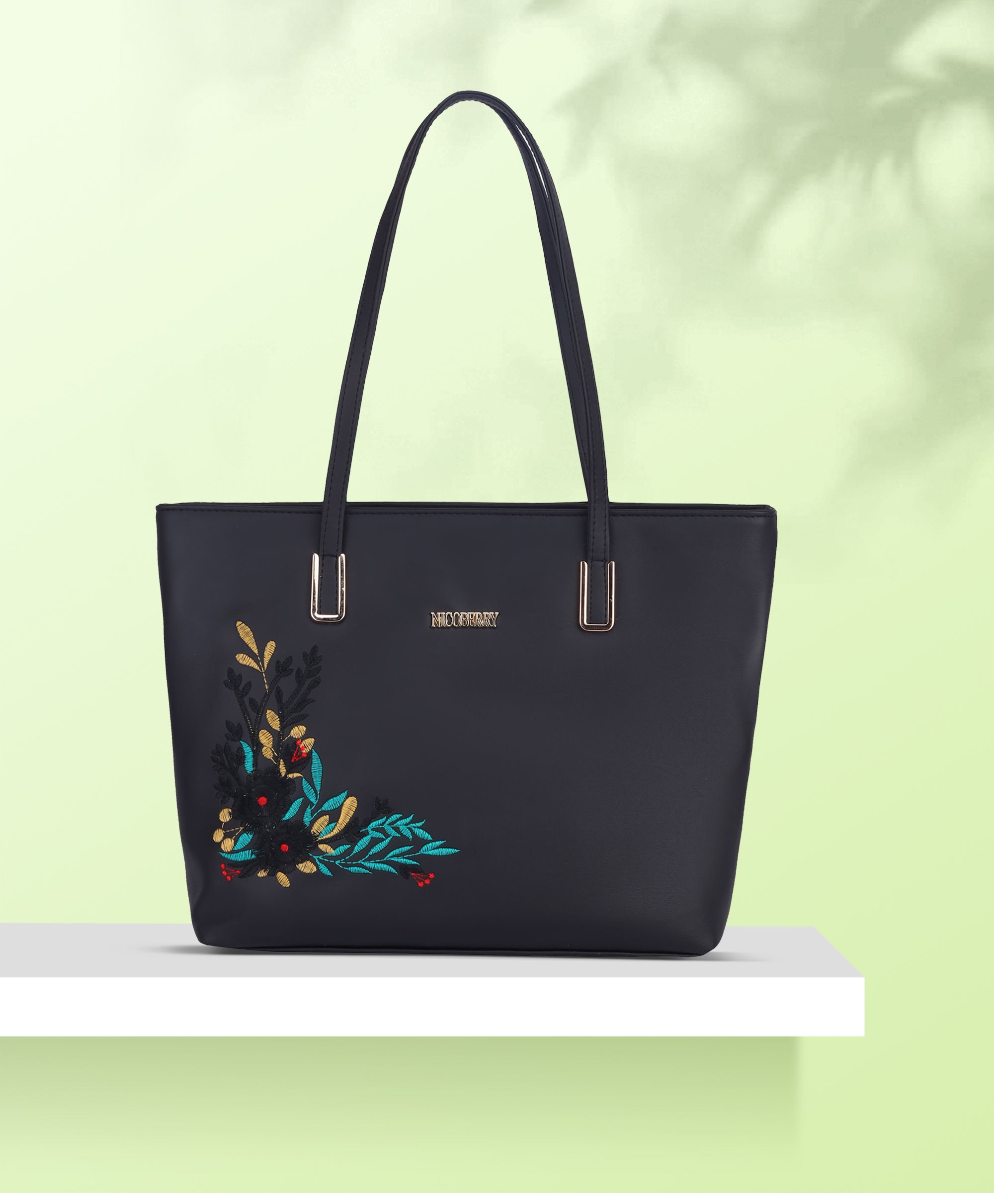 nicoberry Women Black Shoulder Bag-picture-9